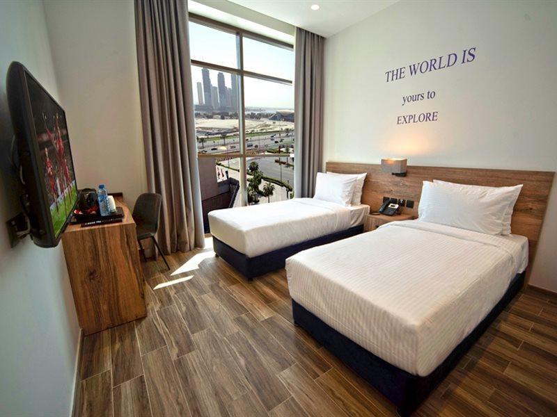 Kingsgate Al Jaddaf Hotel By Millennium Dubai Exteriör bild