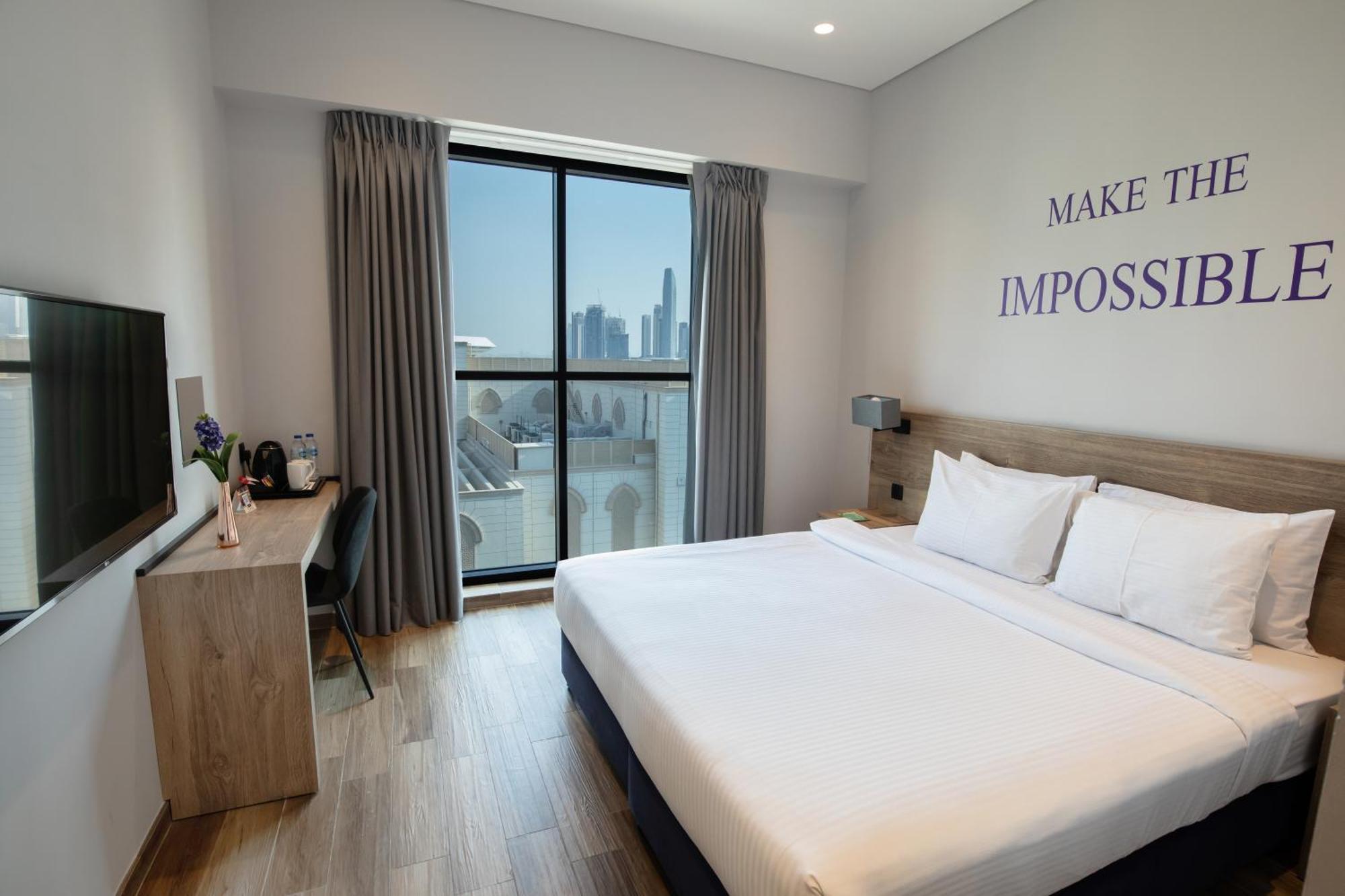 Kingsgate Al Jaddaf Hotel By Millennium Dubai Exteriör bild