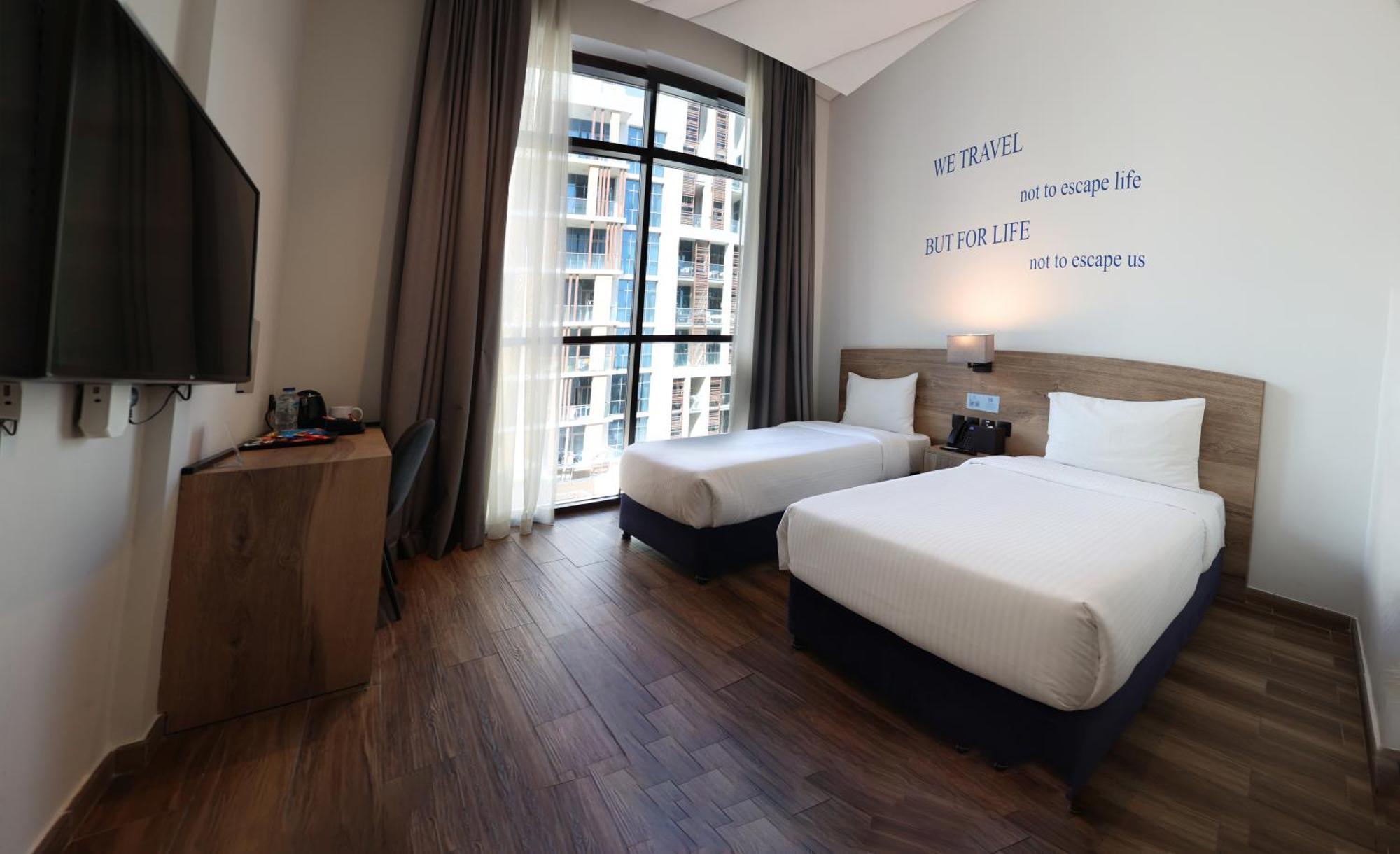 Kingsgate Al Jaddaf Hotel By Millennium Dubai Exteriör bild